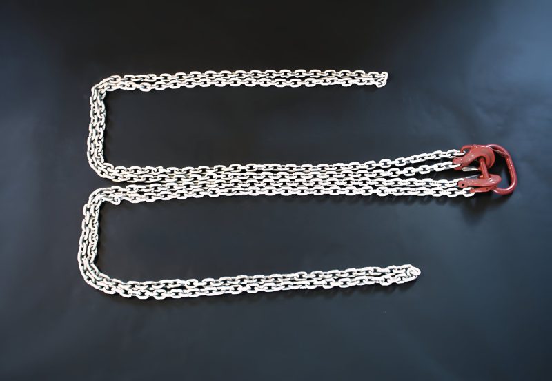 ESDA-Hakenkette 6 mm, 2 Stränge à 4 m KK mit zusätzlich zwei Kettenkürzern