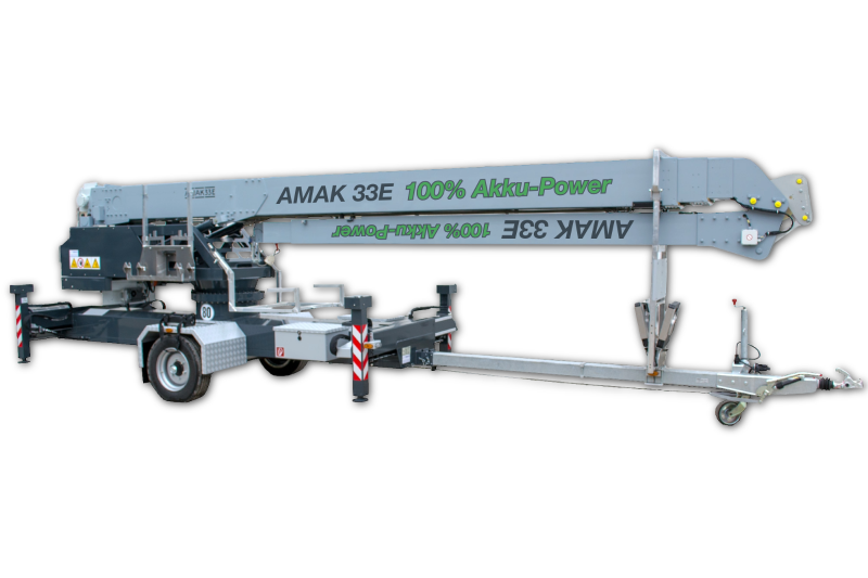 Alu-Anhängerkran AMAK 33 E