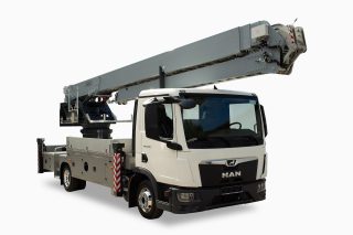 Alu-Autokran  80.1 auf 7,5t Lkw